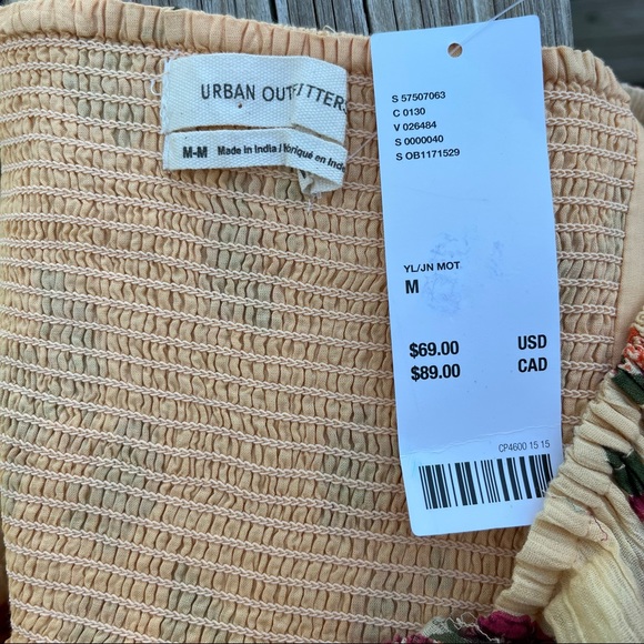 NWT! Urban Outfitters smocked summer dress! - Picture 6 of 7